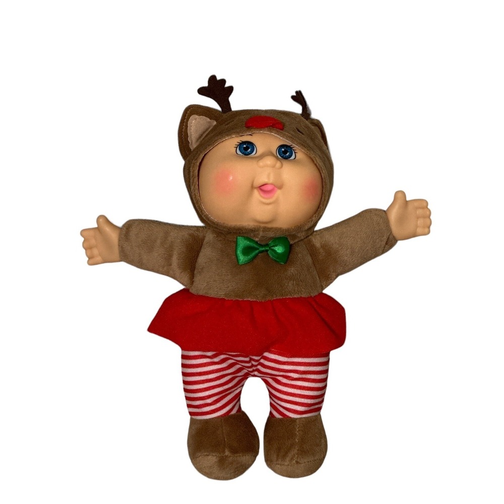 Cabbage Patch Kids Cuties Holiday Helpers Christmas Doll Reindeer 2018 CPK